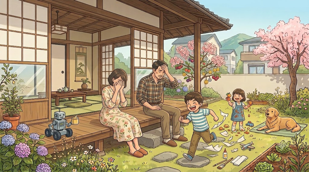夏休みに遊びまくる子どもと、頭を抱える両親