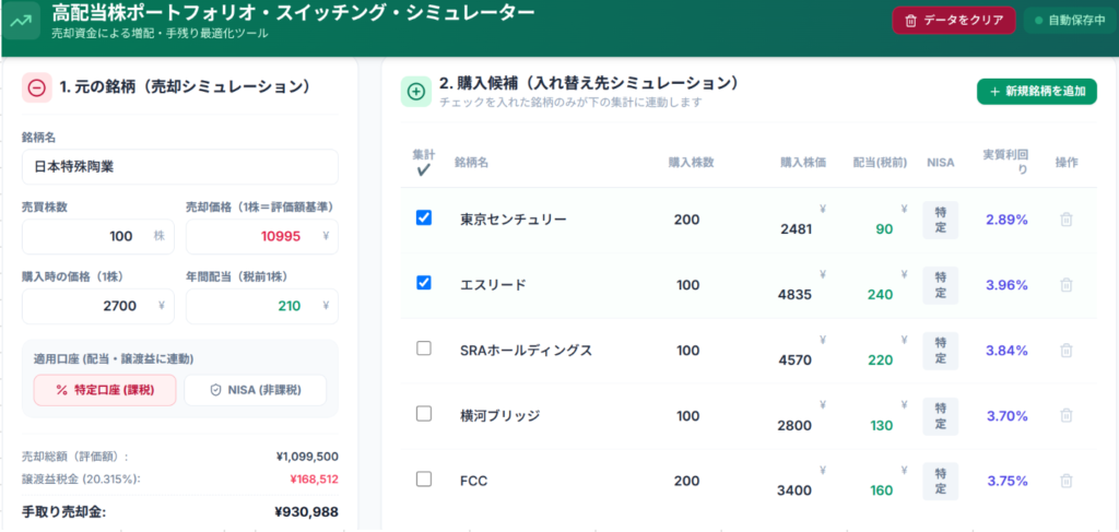 シミュレーション結果